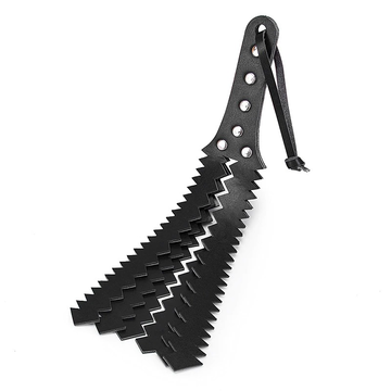 Genuine Leather Whip With Rivets / Unisex BDSM Sex Toys For Adult Games And Your Erotic Fantasies - EVE's SECRETS